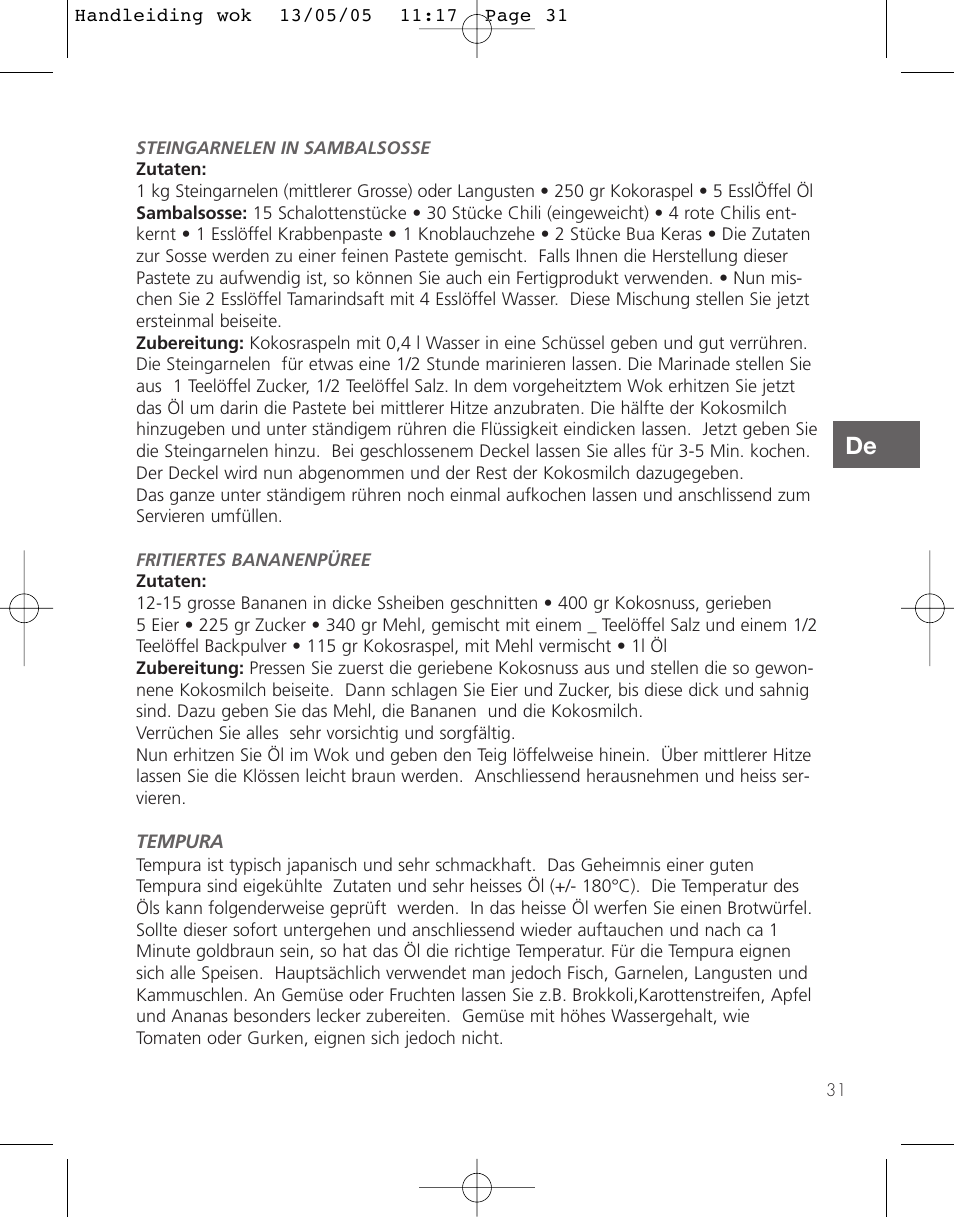 Kleenmaid CW52926 User Manual | Page 31 / 33