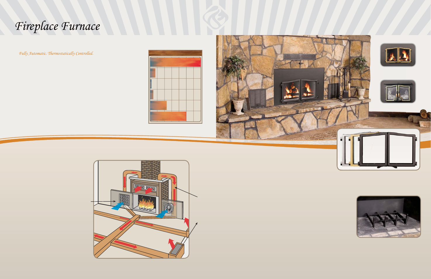 Fireplace furnace | Country Flame 400 User Manual | Page 2 / 4