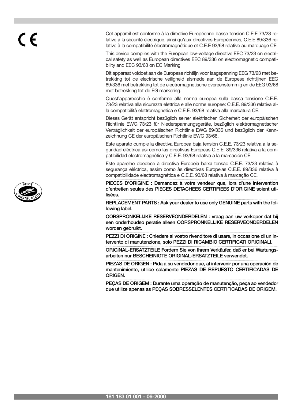 Kleenmaid Wine Cellar User Manual | Page 20 / 20