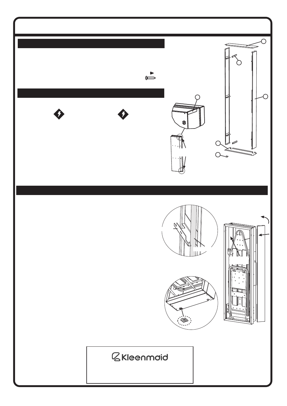 Kleenmaid LWK330 User Manual | 1 page