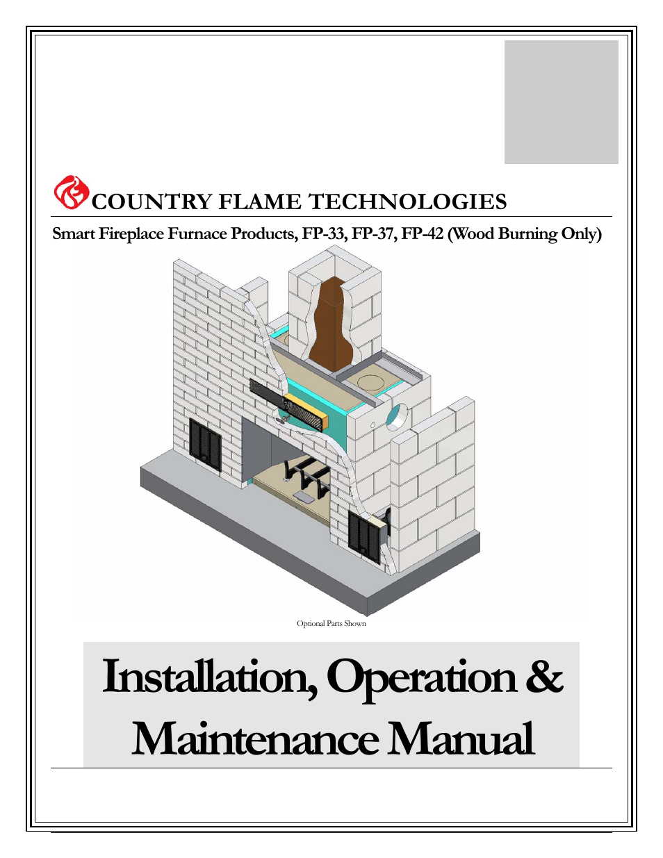 Country Flame FP42 User Manual | 61 pages