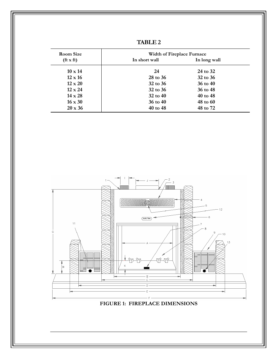 Country Flame FP42 User Manual | Page 14 / 61