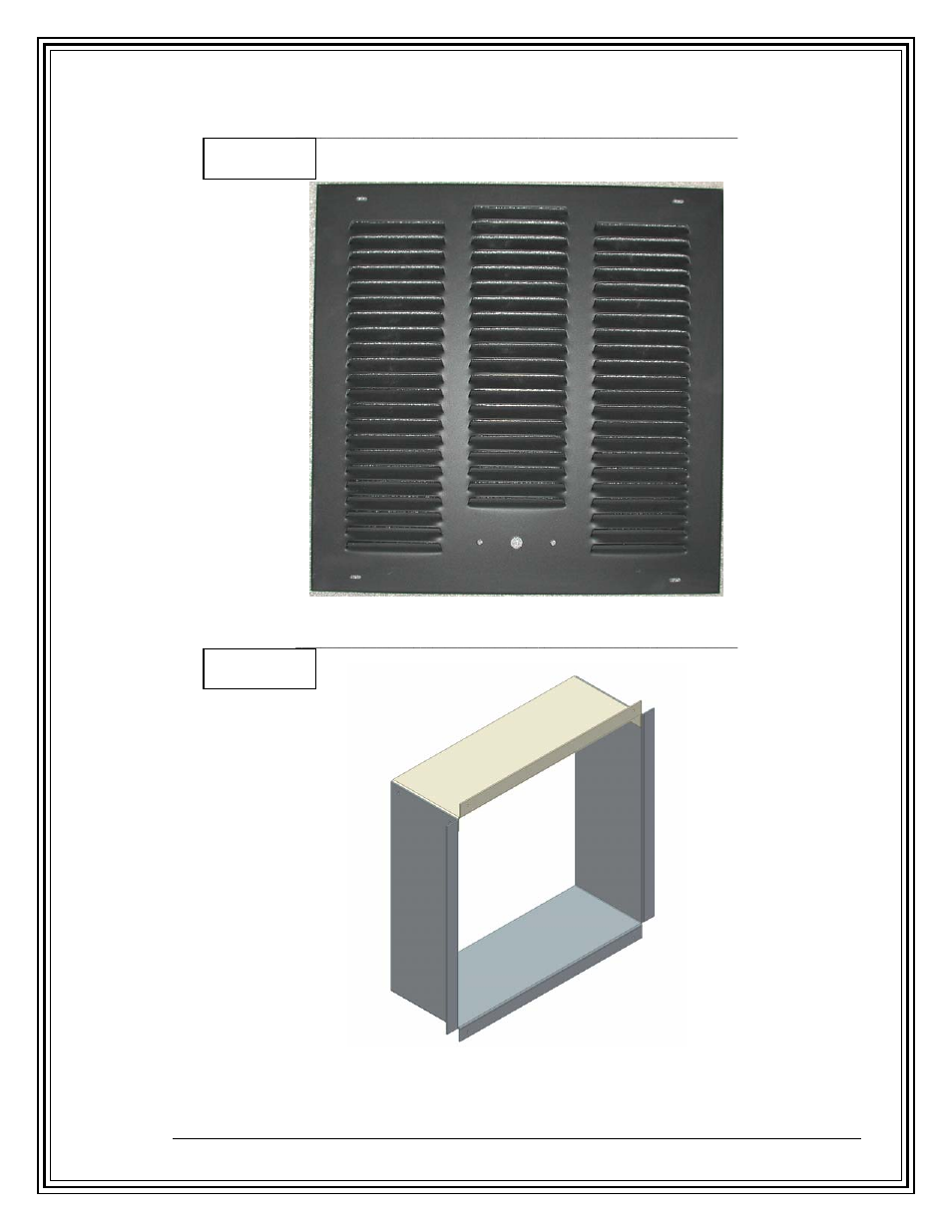 Air intake grille, pp-560 | Country Flame FP42 User Manual | Page 55 / 61