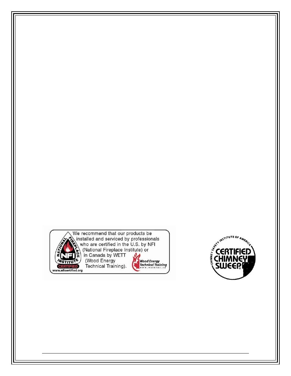 Foreword | Country Flame FP42 User Manual | Page 7 / 61