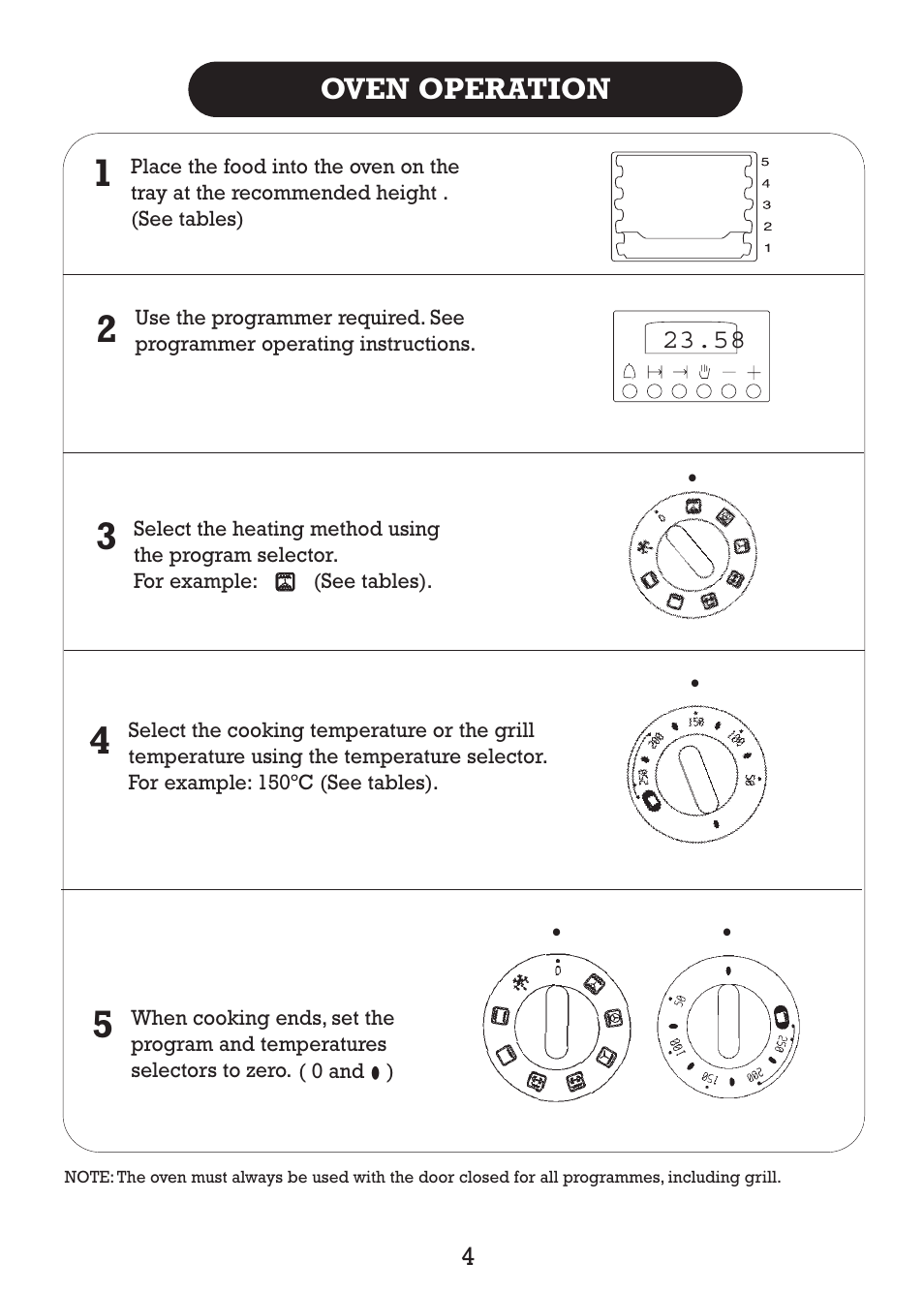 Kleenmaid TO80S User Manual | Page 6 / 24