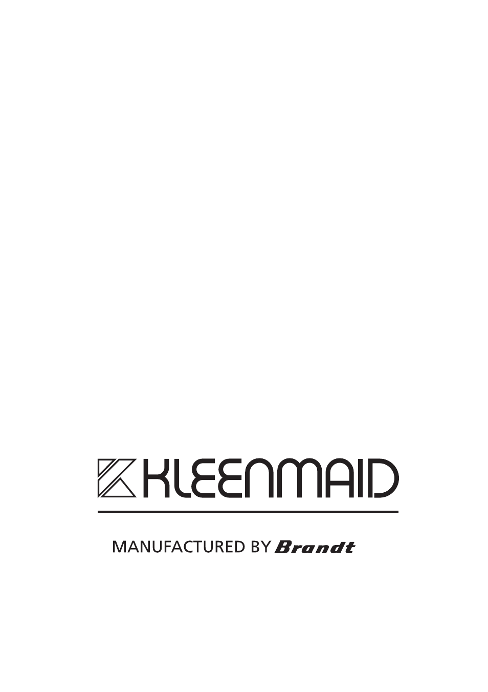 Kleenmaid TO70X User Manual | 14 pages