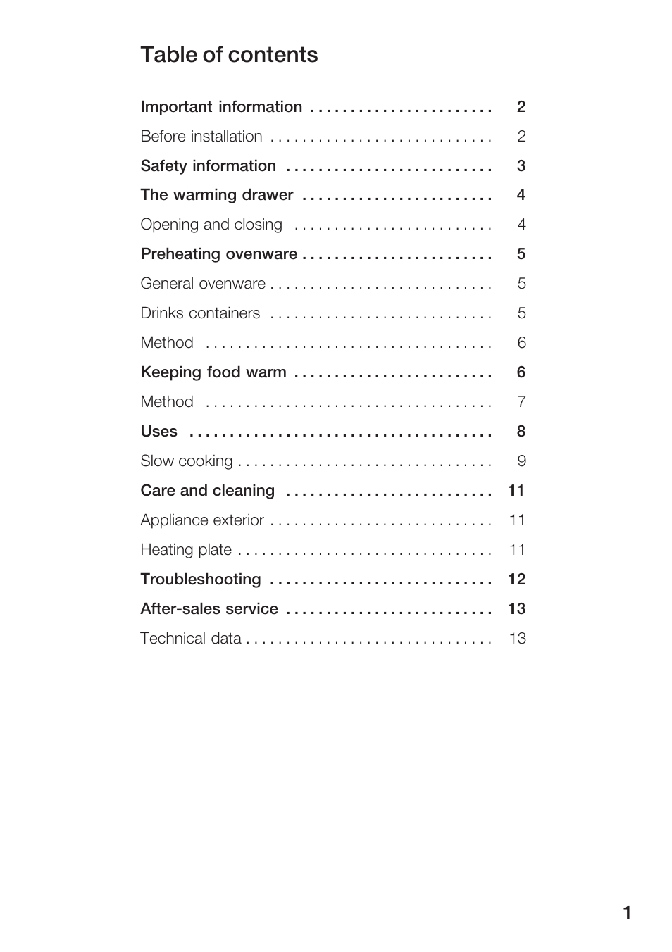 Kleenmaid KWD140 User Manual | Page 2 / 15