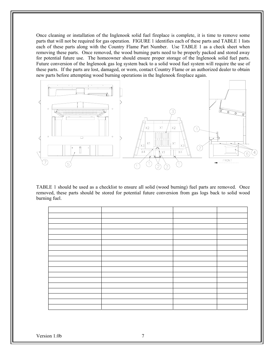 Country Flame INGLS 24-N User Manual | Page 7 / 34