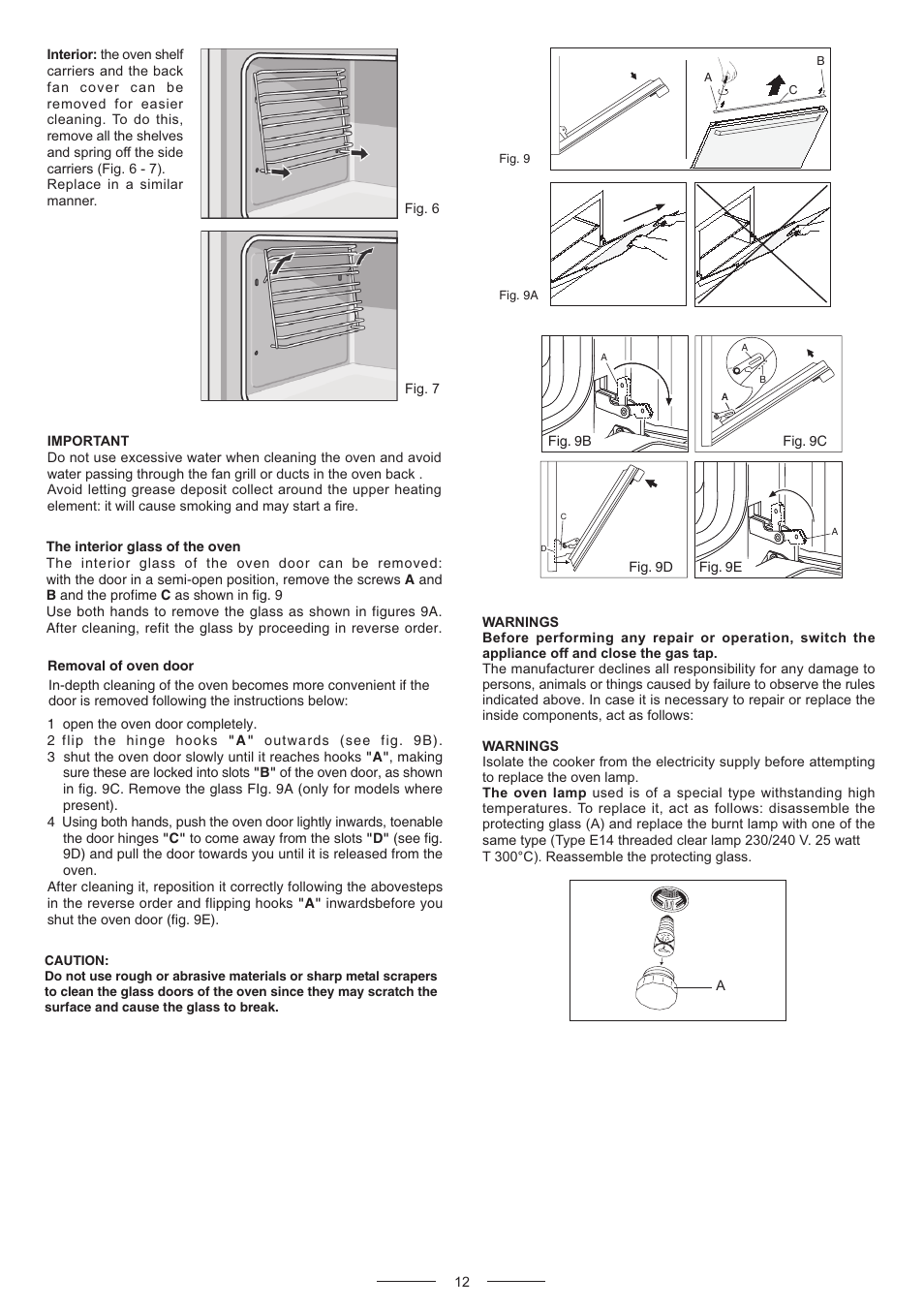 Kleenmaid OMFFS9010 User Manual | Page 12 / 16