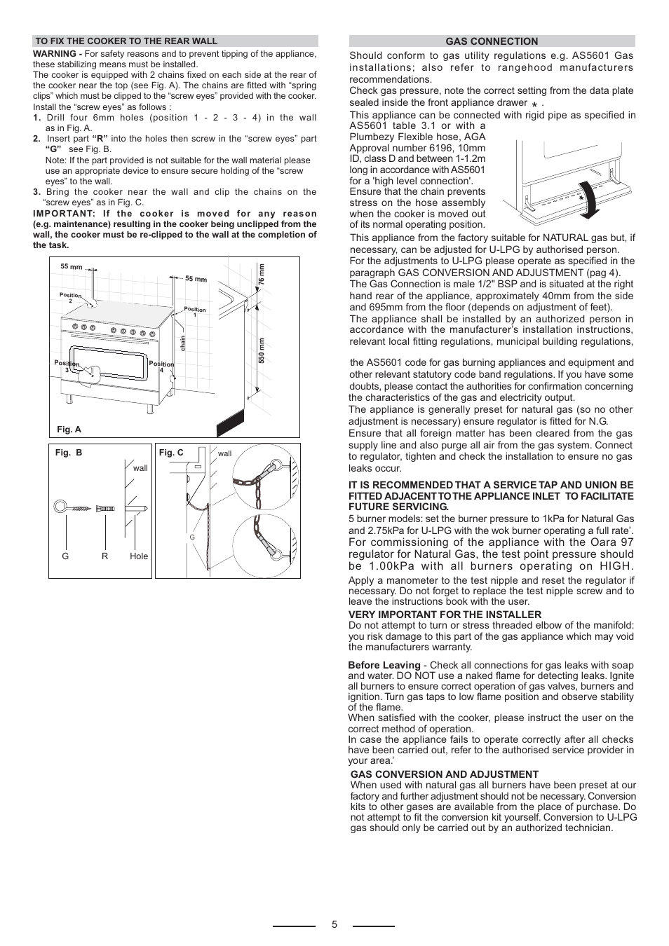 Kleenmaid OMFFS9010 User Manual | Page 5 / 16