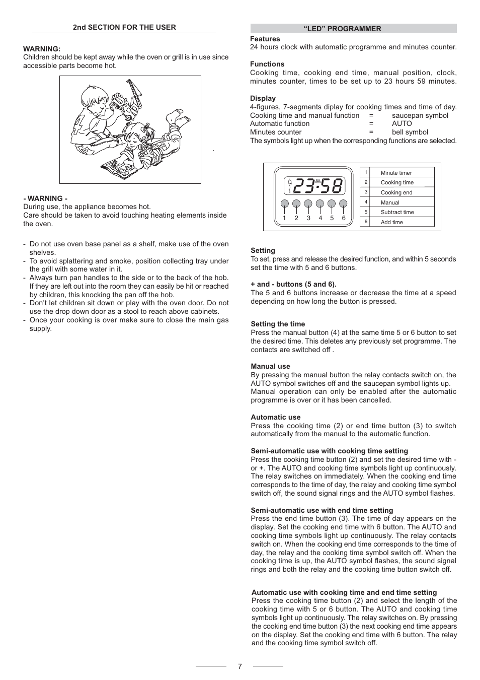 Kleenmaid OMFFS9010 User Manual | Page 7 / 16