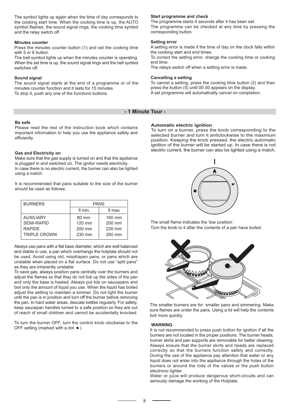 Kleenmaid OMFFS9010 User Manual | Page 8 / 16