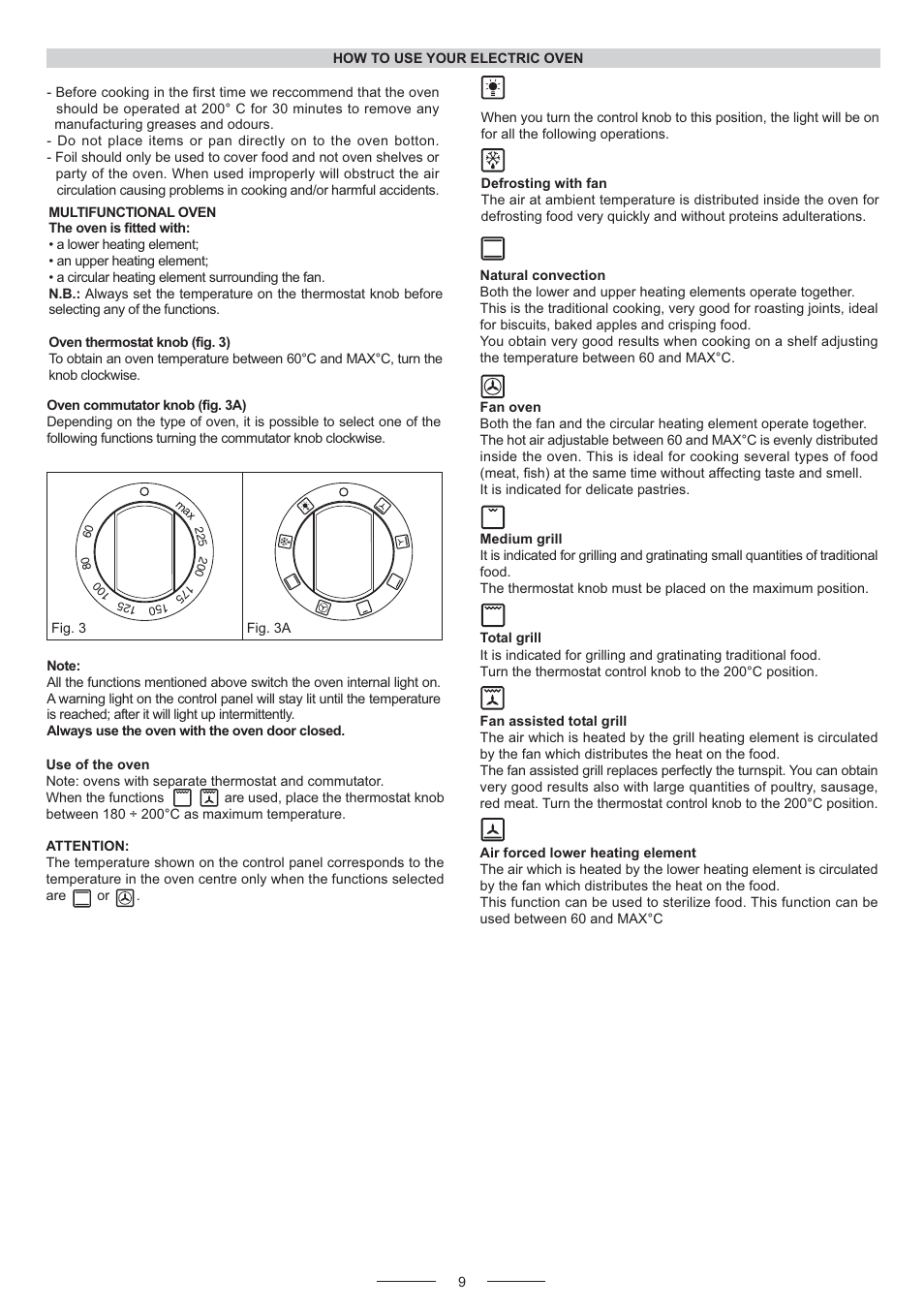 Kleenmaid OMFFS9010 User Manual | Page 9 / 16