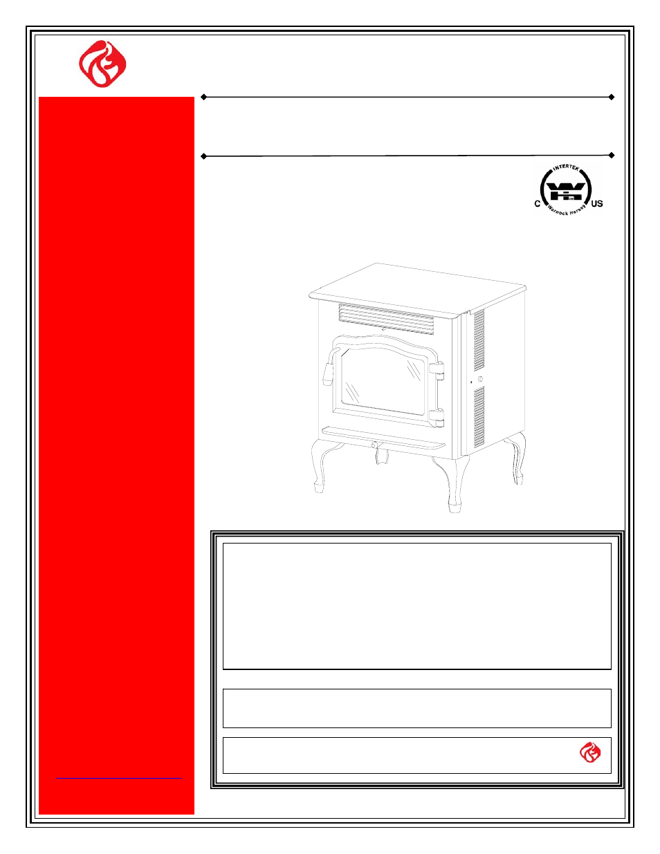 Country Flame LR-01 User Manual | 37 pages
