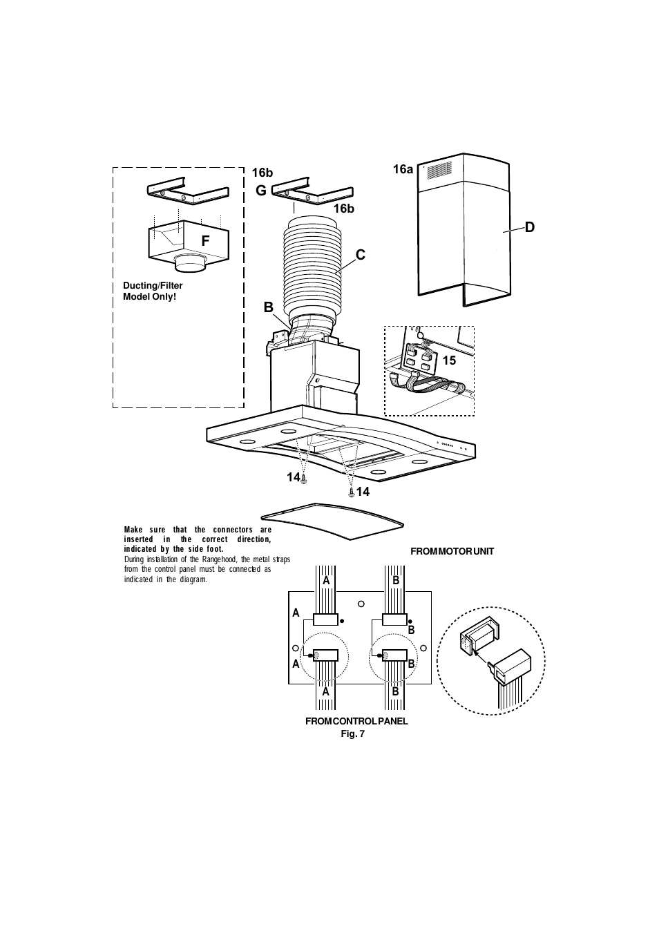 Gc b f | Kleenmaid RHSGFOCUS User Manual | Page 6 / 11