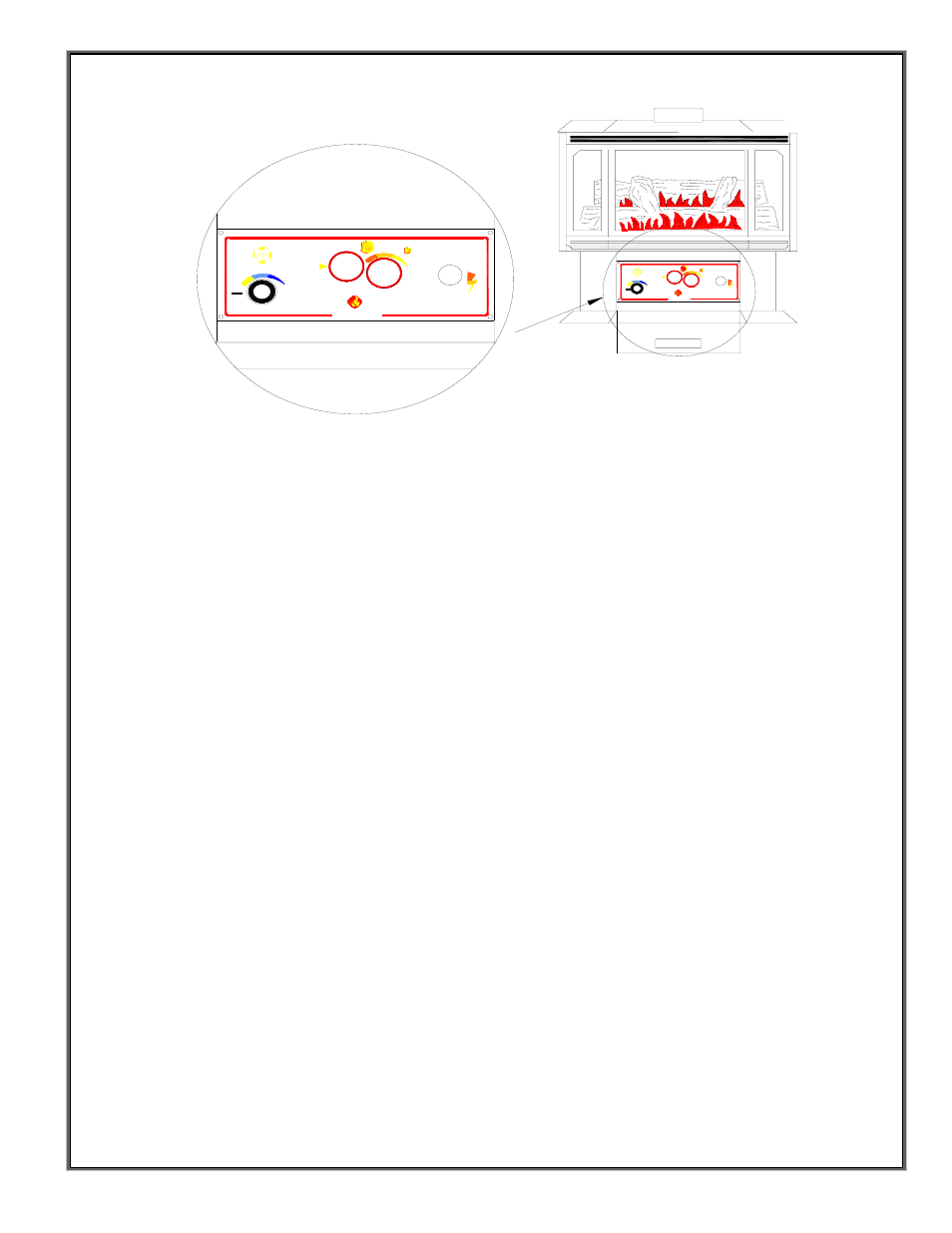 Control panel access, Hearth requirements, Valve assembly removal | Figure 6: control panel | Country Flame Bayvue DV 30 User Manual | Page 13 / 48