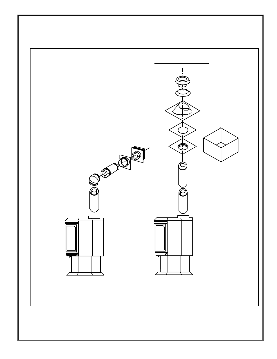 Vertical and horizontal vent | Country Flame Bayvue DV 30 User Manual | Page 28 / 48