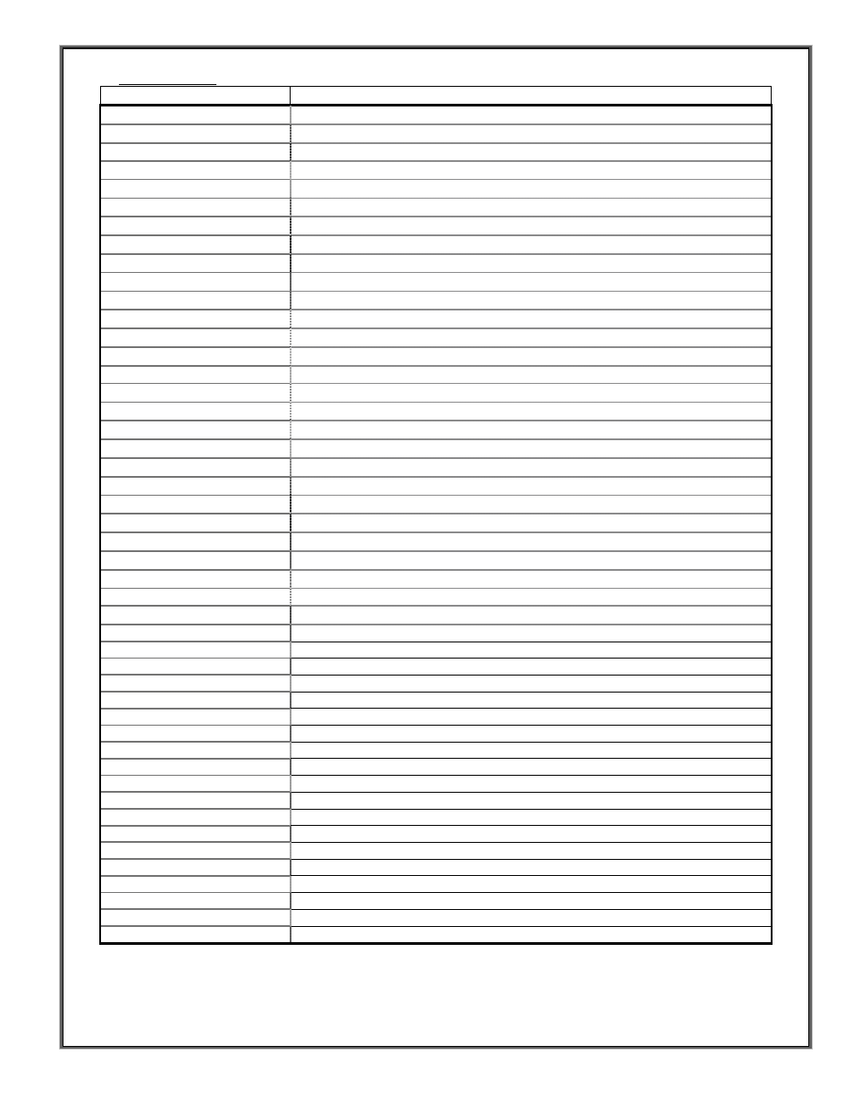 Parts list | Country Flame Bayvue DV 30 User Manual | Page 45 / 48
