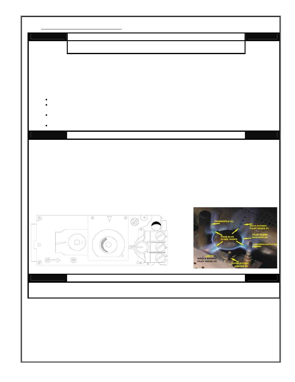 Operating instructions, Lighting instructions, To turn off gas to bayvue dv | First fire, For your safety read before lighting, Warning, Version 1.0h 46 | Country Flame Bayvue DV 30 User Manual | Page 47 / 48