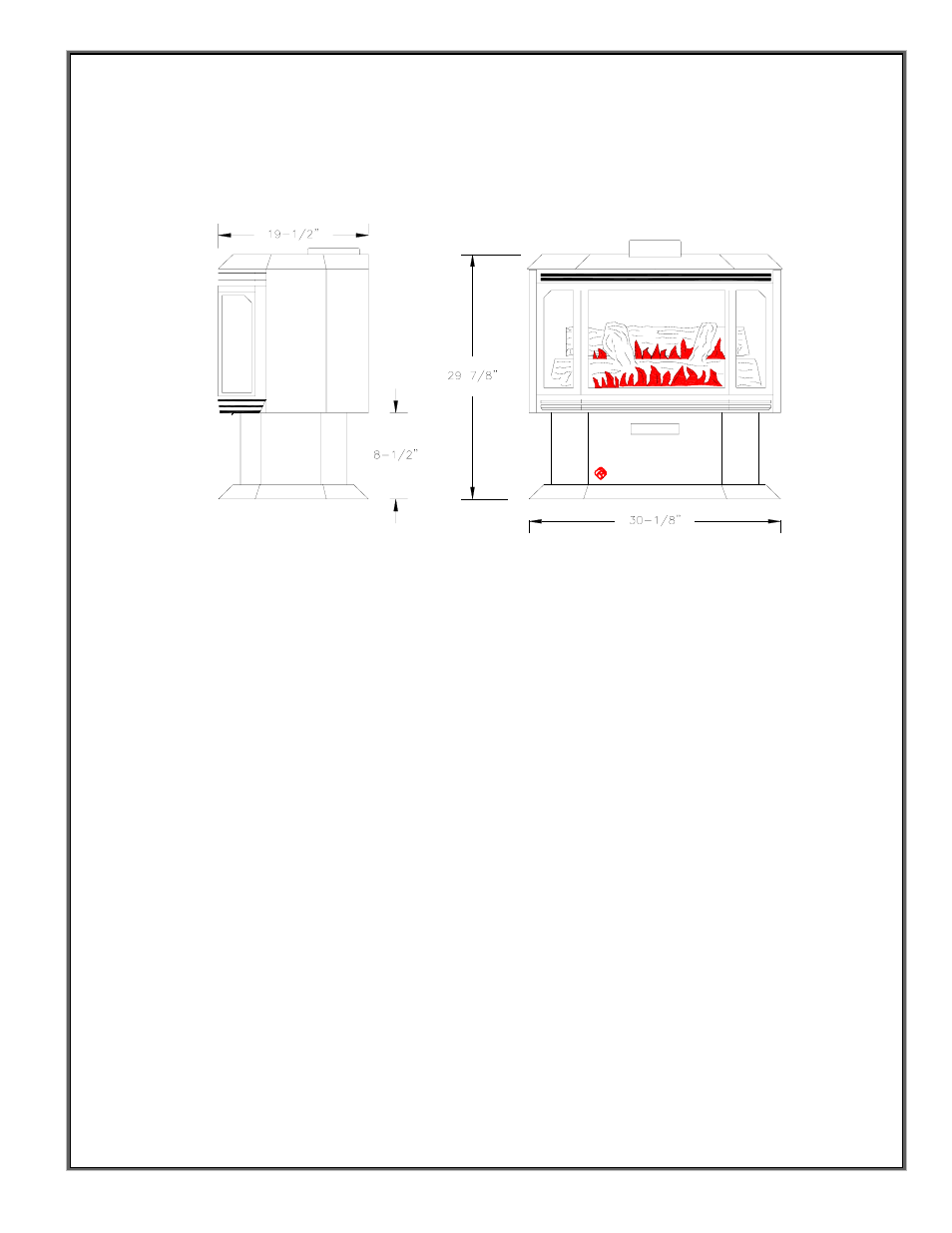 Altitude limitations, Gas supply connection | Country Flame Bayvue DV 30 User Manual | Page 7 / 48