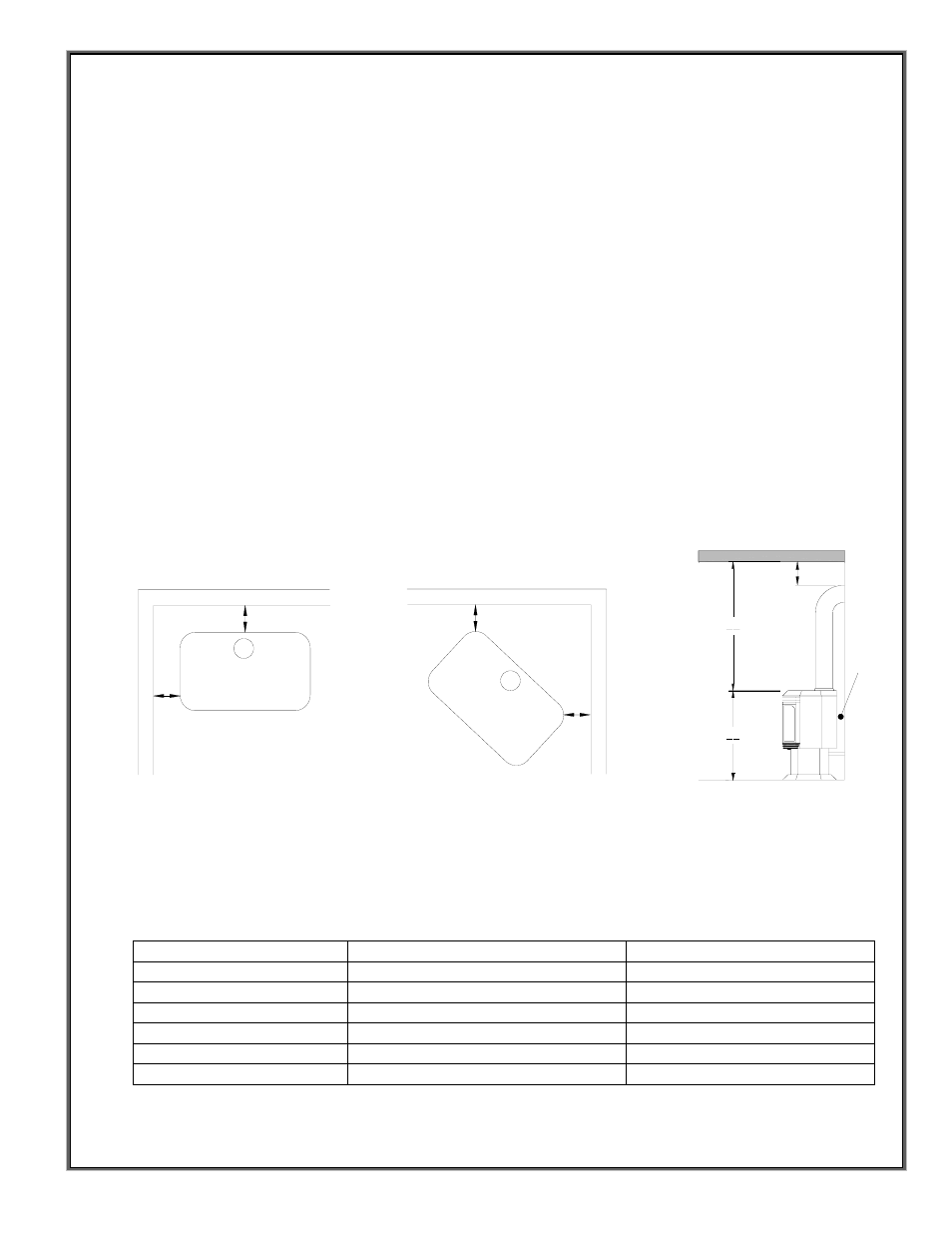 Minimum/maximum btu rates, Clearances | Country Flame Bayvue DV 30 User Manual | Page 8 / 48