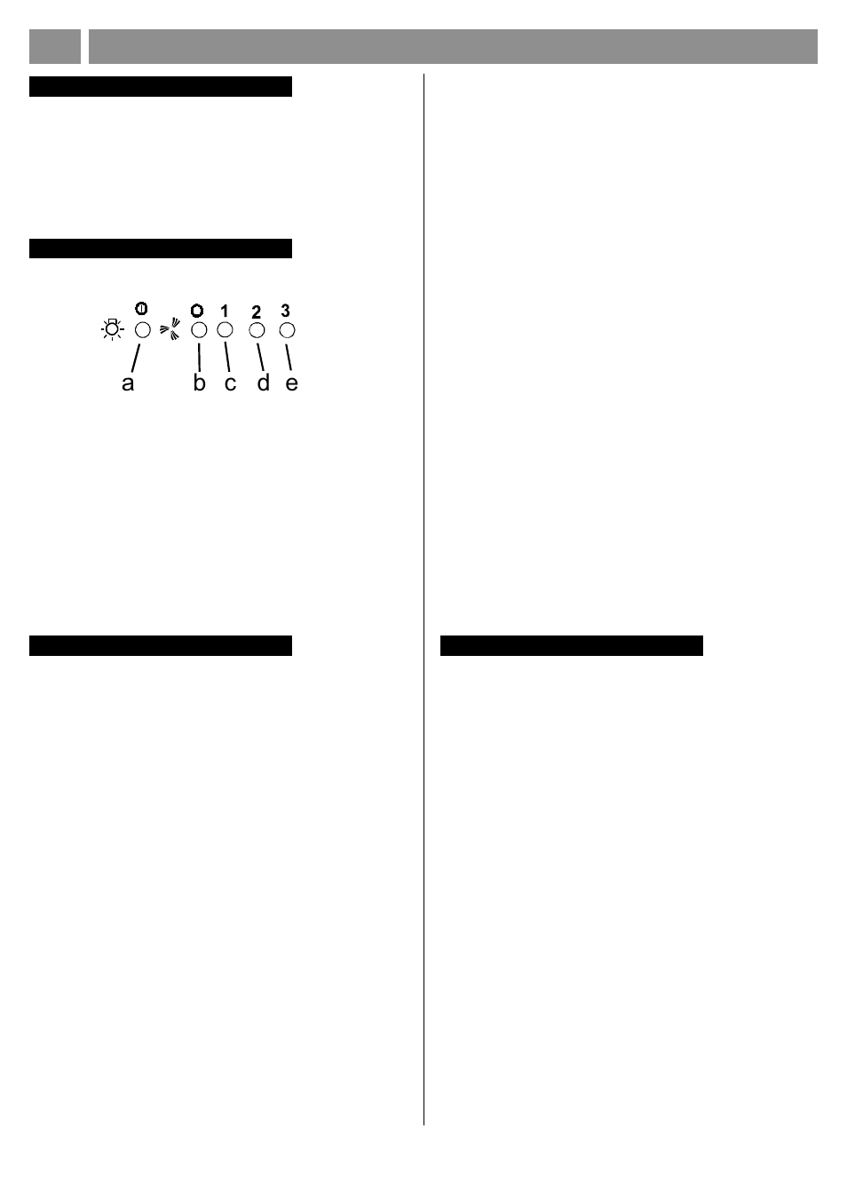 Instruções para montagem e utilização, Ab c d e | Kleenmaid BOX90 User Manual | Page 10 / 24