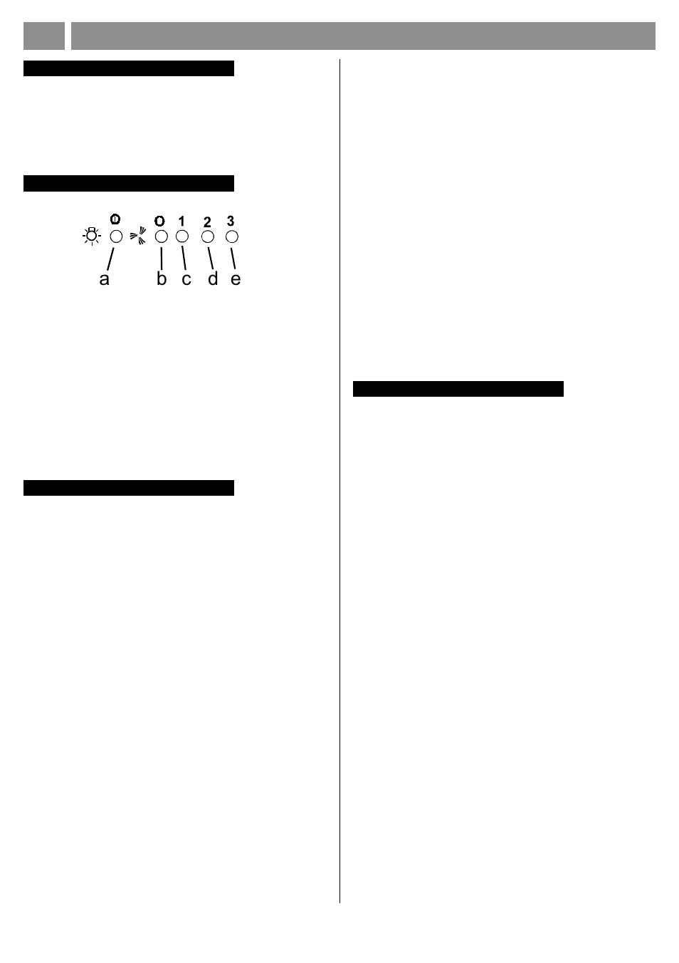 Instruction on mounting and use, Ab c d e | Kleenmaid BOX90 User Manual | Page 14 / 24