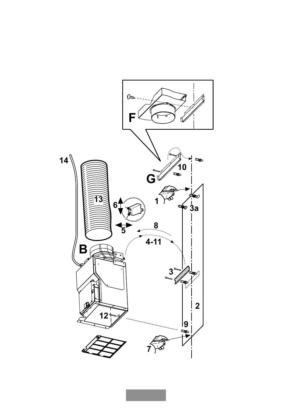 Fb g | Kleenmaid CONCAVE User Manual | Page 4 / 12