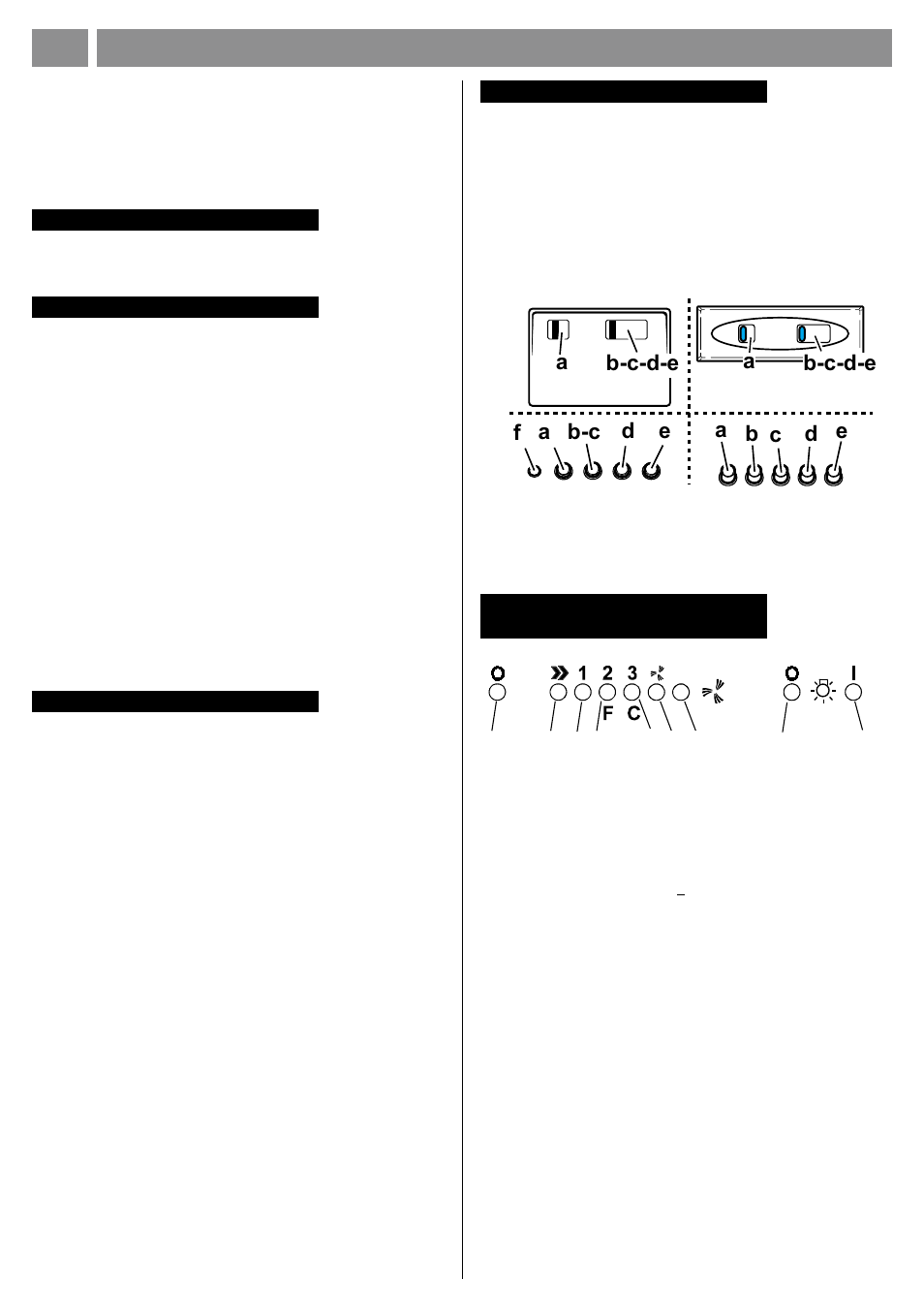 Prescriptions de montage et mode d’emploi f | Kleenmaid TONDA90 User Manual | Page 11 / 34