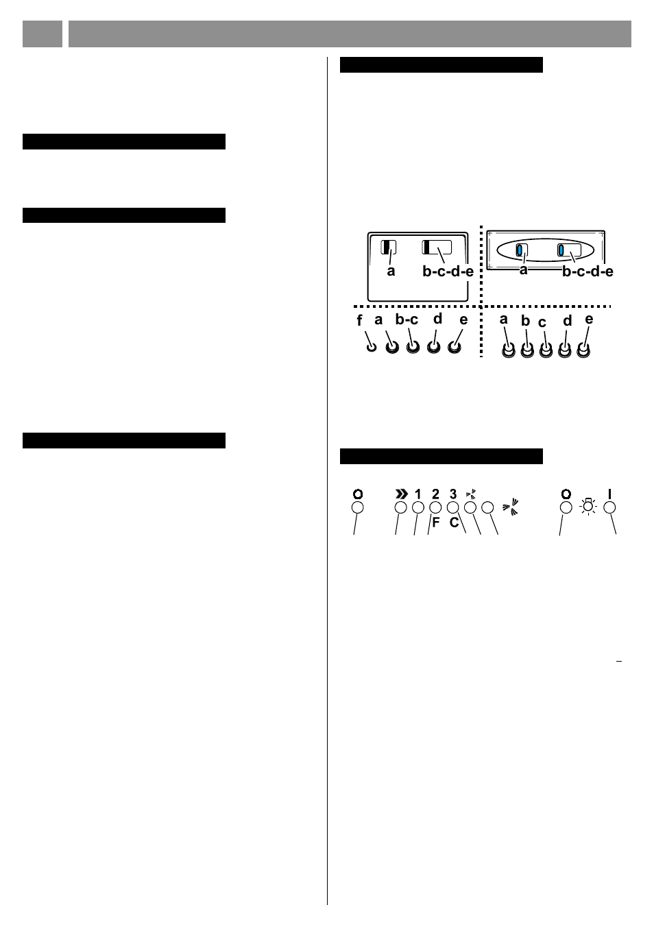 Instruction on mounting and use gb | Kleenmaid TONDA90 User Manual | Page 13 / 34