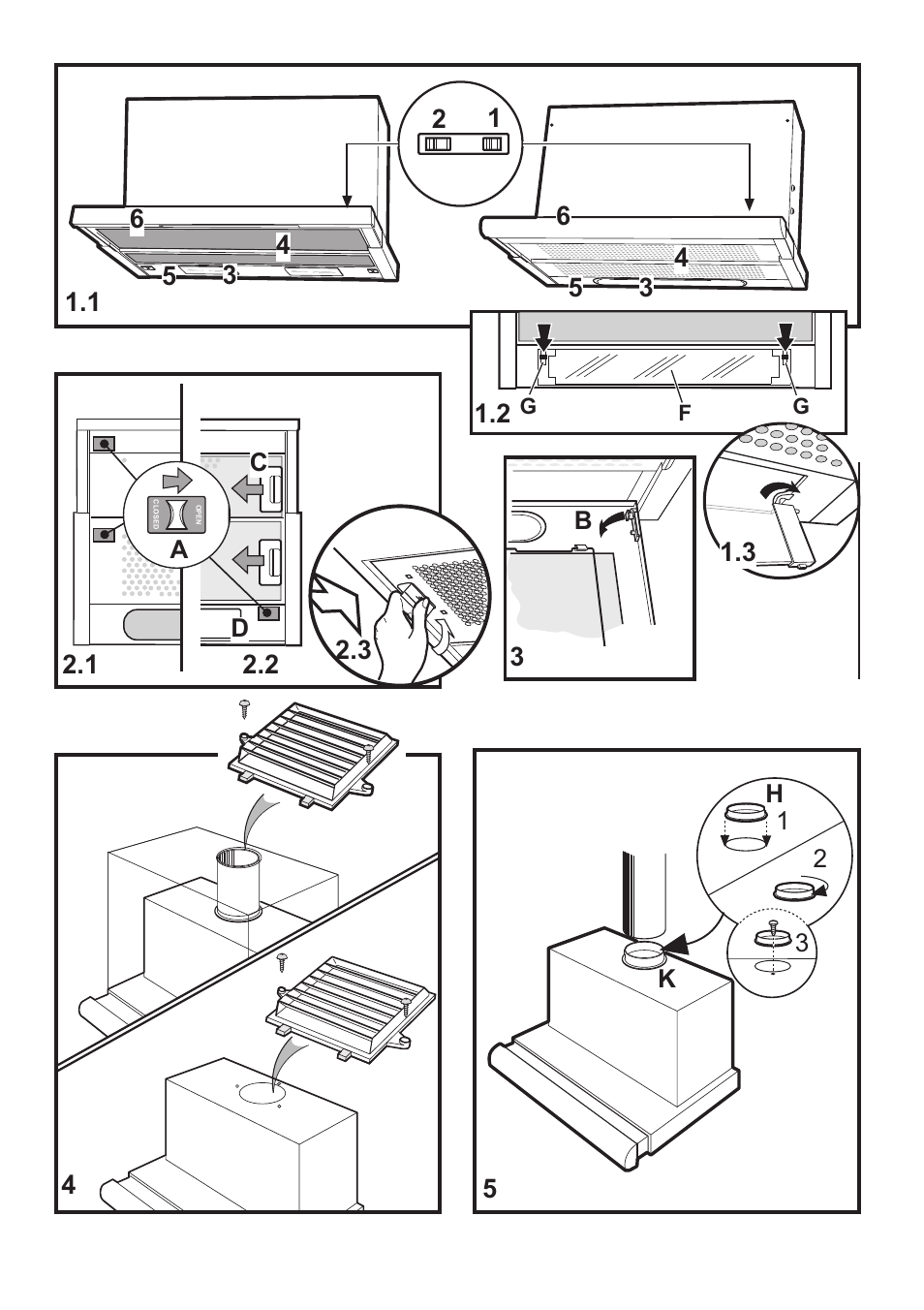 Kleenmaid RH4 User Manual | Page 3 / 8