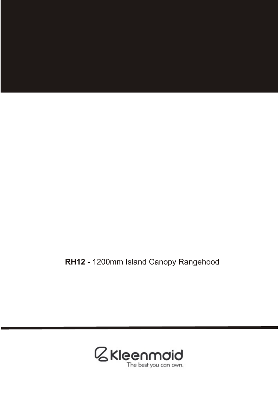 Kleenmaid RH12 User Manual | 11 pages