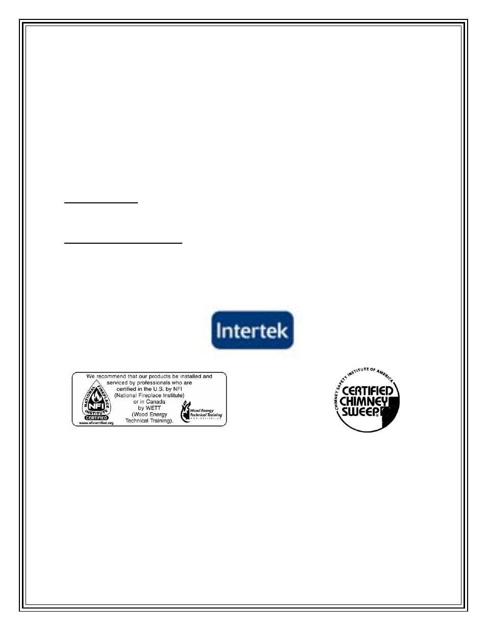 Country Flame CF-04 User Manual | Page 4 / 58