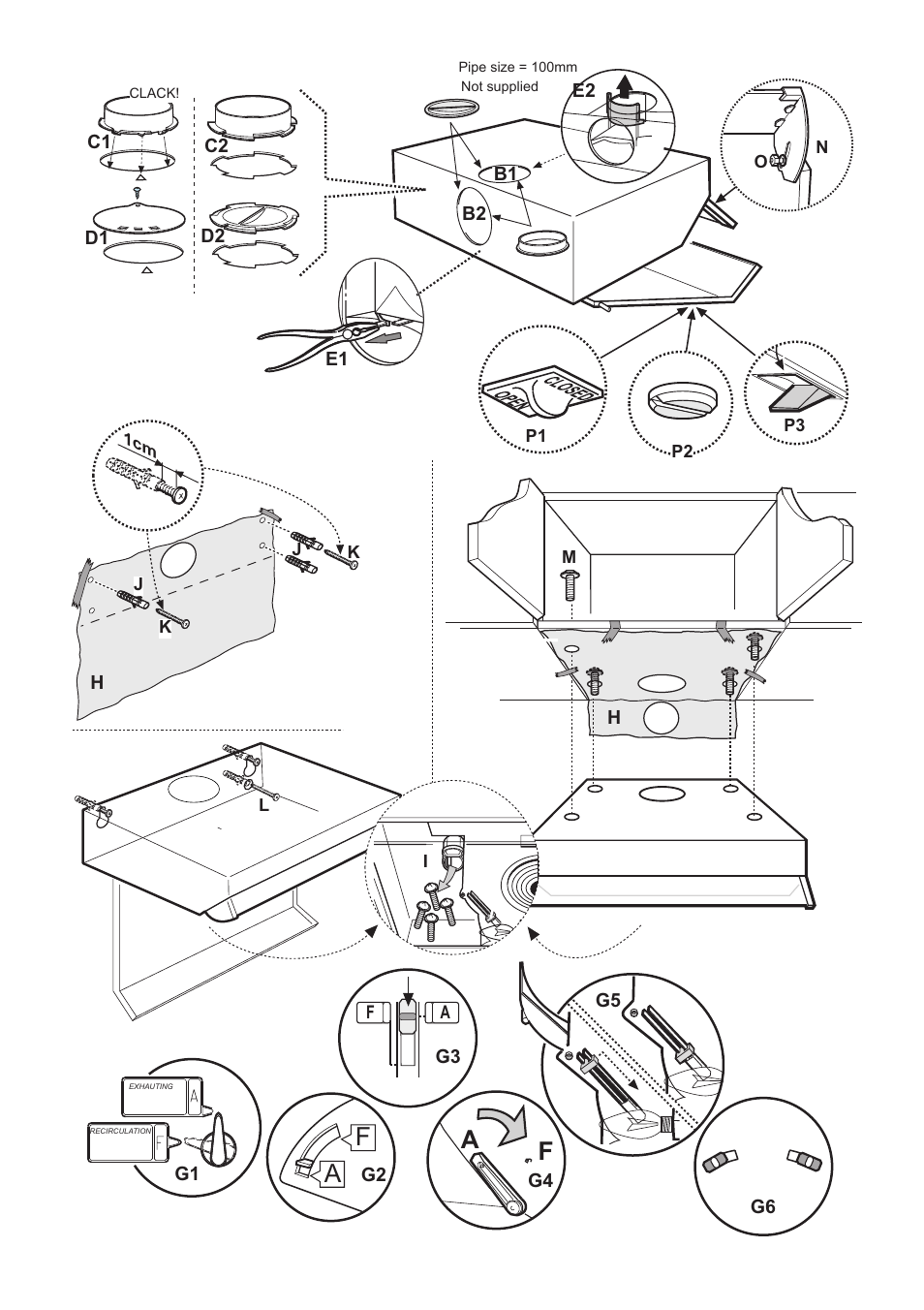Kleenmaid RH23W User Manual | Page 3 / 7