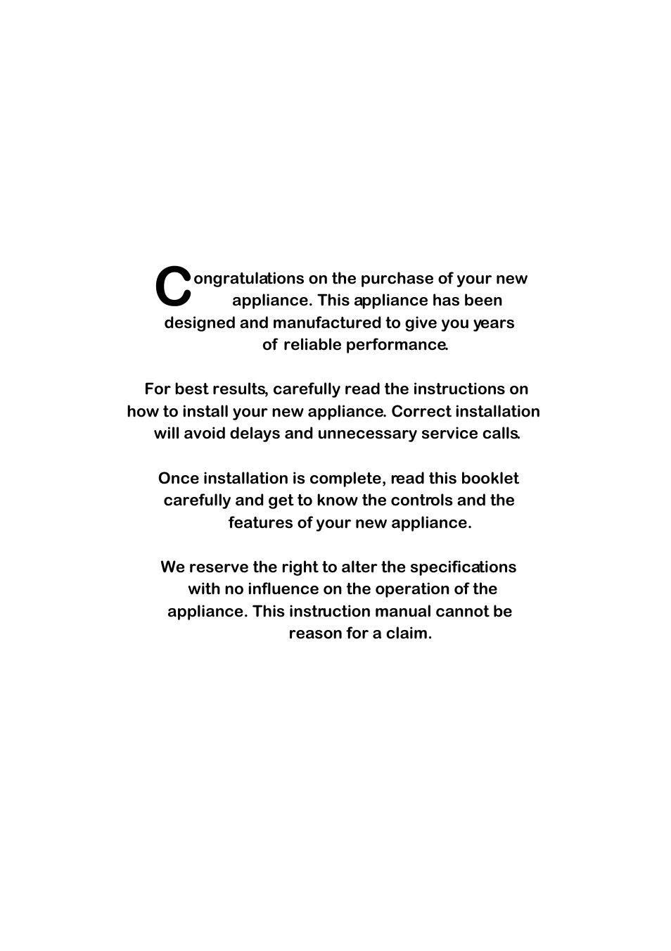 Kleenmaid RH30 User Manual | Page 2 / 8