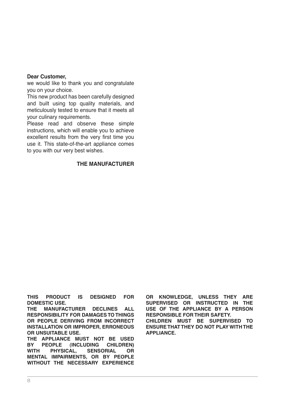 Kleenmaid RHCBB90 User Manual | Page 8 / 12