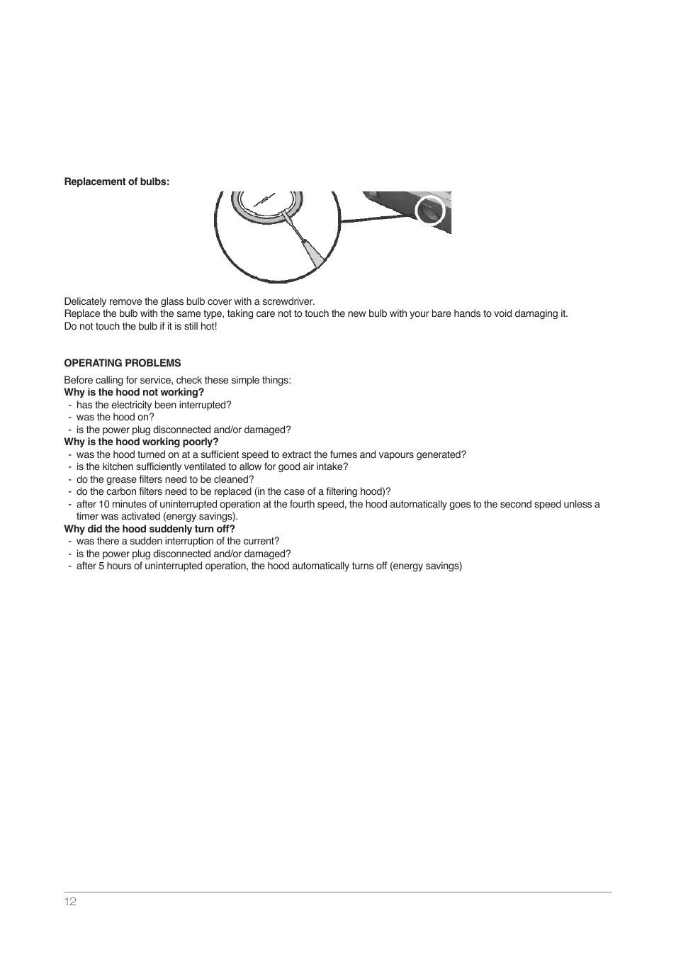 Kleenmaid RHWMDB40 User Manual | Page 12 / 16