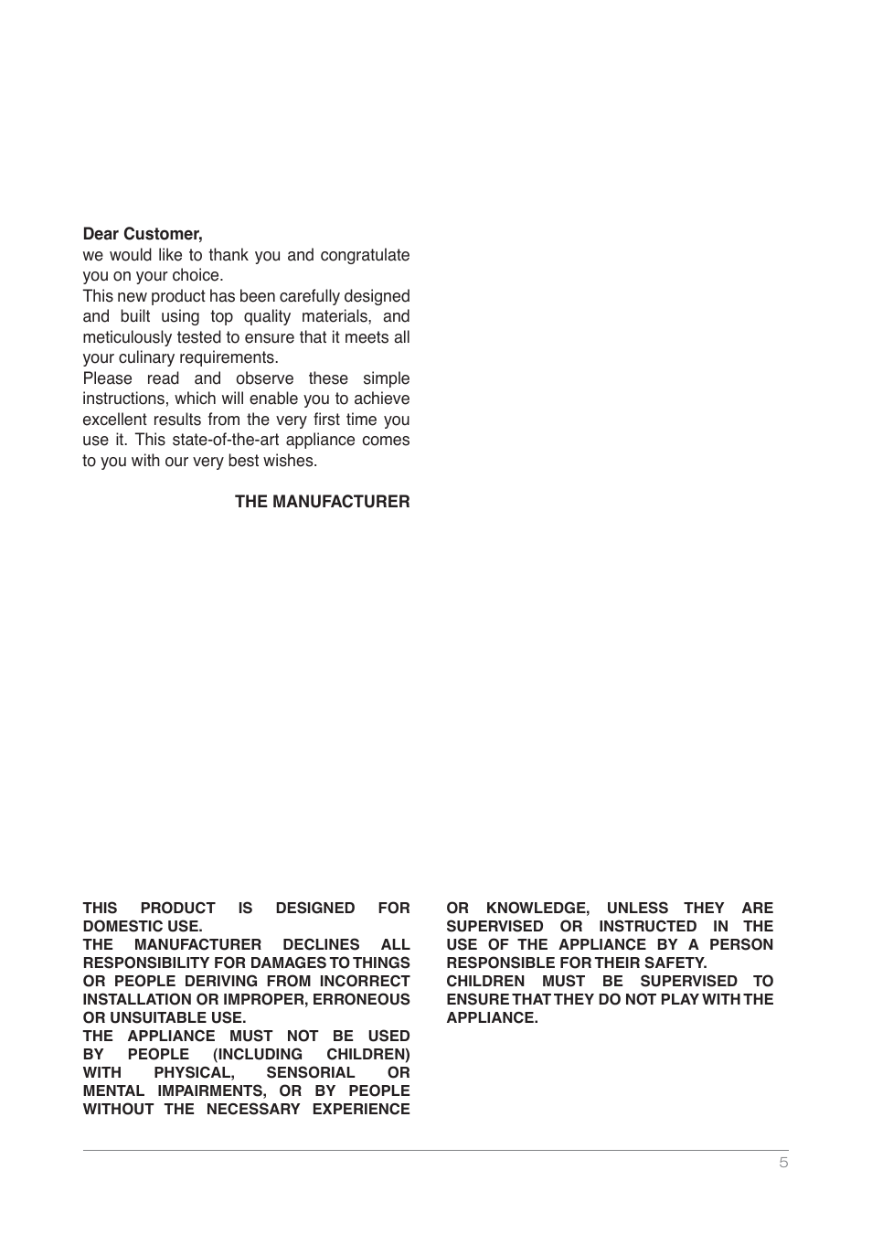 Kleenmaid RHWMDB40 User Manual | Page 5 / 16