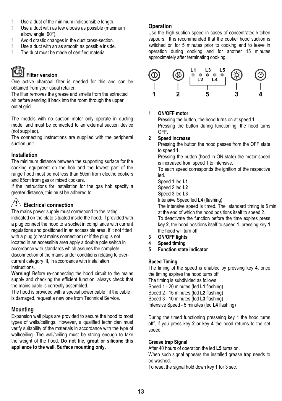 Kleenmaid RHMC60 User Manual | Page 11 / 16