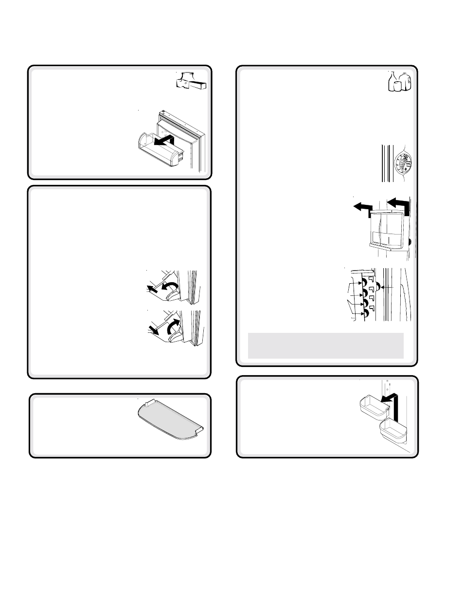 Fresh food features, Door storage | Kleenmaid B Series User Manual | Page 10 / 25