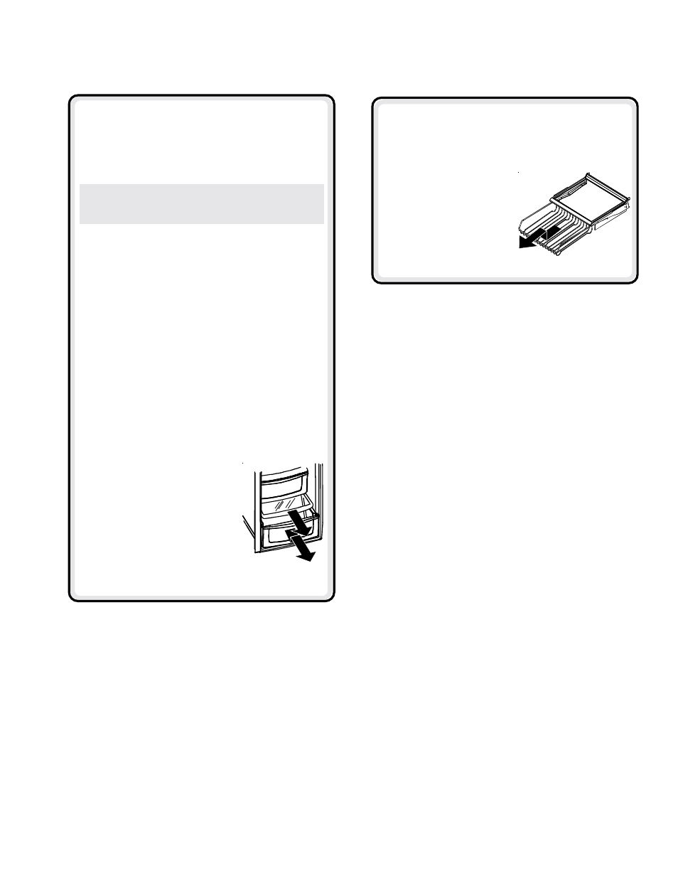 Fresh food features, Drawers | Kleenmaid B Series User Manual | Page 11 / 25