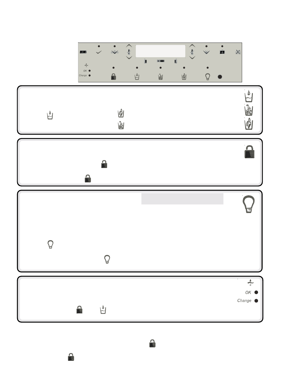Dispenser features, Control features | Kleenmaid B Series User Manual | Page 16 / 25