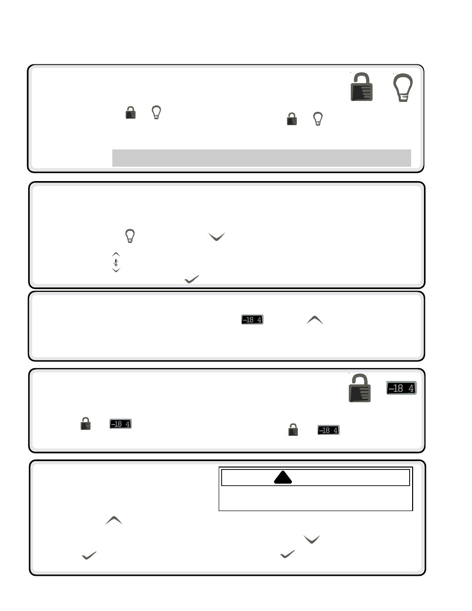 Dispenser features, Warning, F ° c | Hidden control features | Kleenmaid B Series User Manual | Page 18 / 25