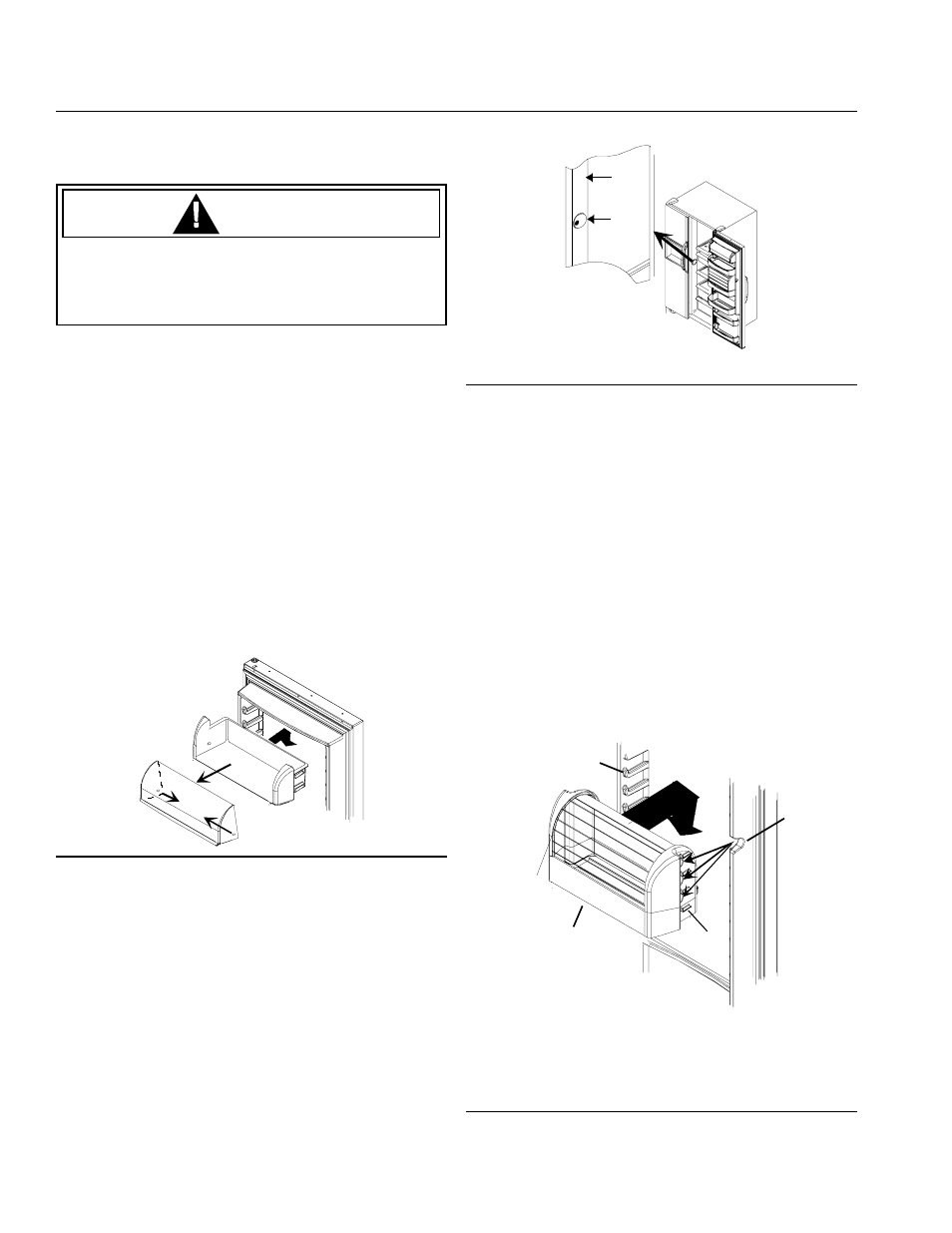 Caution, Dairy center, Temperature controlled beverage chiller | Kleenmaid V Series User Manual | Page 10 / 17