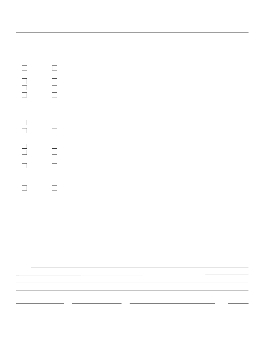 Installation checklist | Kleenmaid V Series User Manual | Page 8 / 17