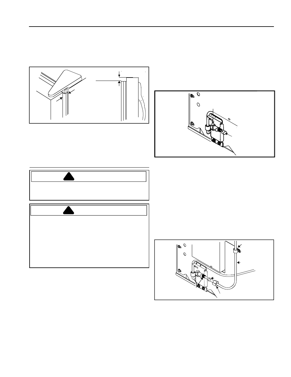 Danger, Caution | Kleenmaid BX521V User Manual | Page 6 / 21