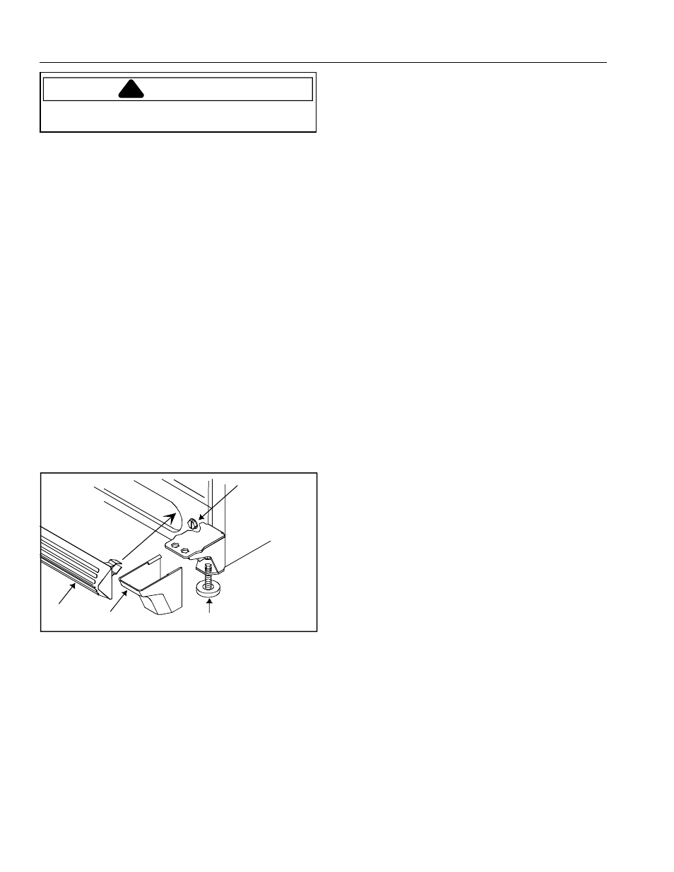 Caution, Leveling refrigerator | Kleenmaid BX521V User Manual | Page 7 / 21