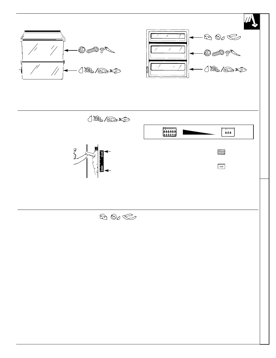 Bacs, Distributeur d’eau et de glaçons bacs | Kleenmaid TFG27PFXA User Manual | Page 31 / 72