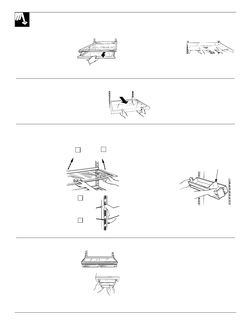 Clayettes | Kleenmaid TFG27PFXA User Manual | Page 32 / 72