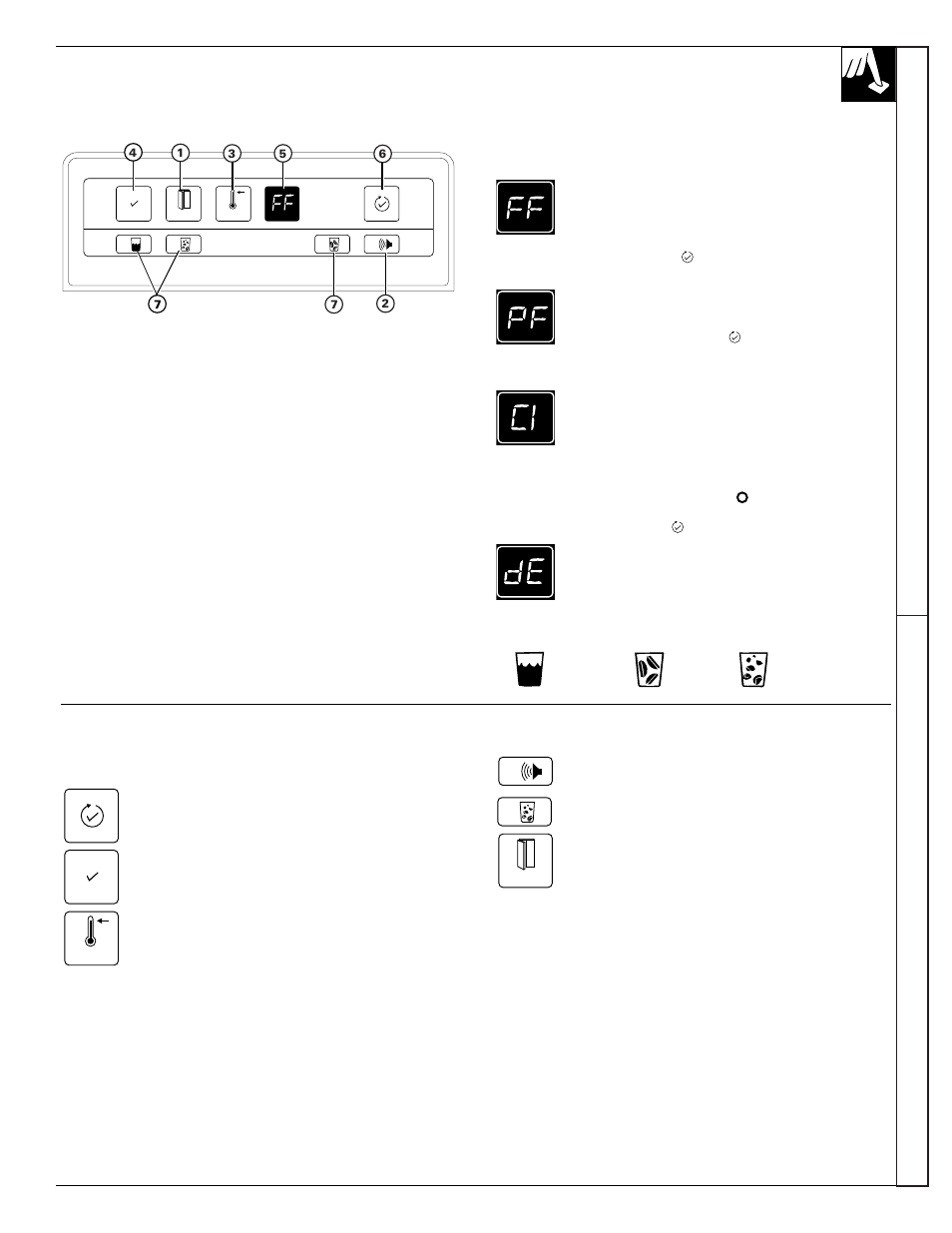 Monitor electronico, Compar timento de r efr escos monitor electrónico | Kleenmaid TFG27PFXA User Manual | Page 51 / 72